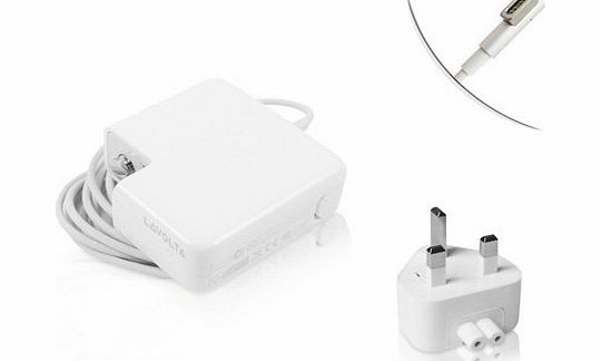 60W Lavolta� Laptop Charger for Apple Macbook 13`` inch [until Summer 2012 Models] EU/UK/US/AU Notebook, fits A1181, A1184, A1330, A1334, A1344 AC Adapter Magnetic Power Supply Plug Cord L-Shape - 16.5